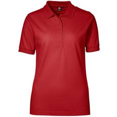 ID Ladies Pro Wear Polo Shirt - Red