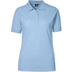 ID Ladies Pro Wear Polo Shirt - Light Blue