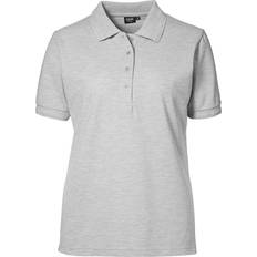 ID Ladies Pro Wear Polo Shirt - Grey Melange