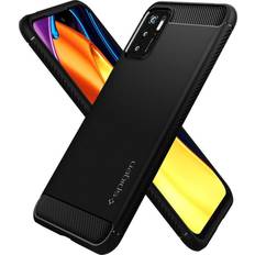 Case m3 pro Spigen Rugged Armor Case for Xiaomi Poco M3 Pro 5G/Redmi Note 10 5G