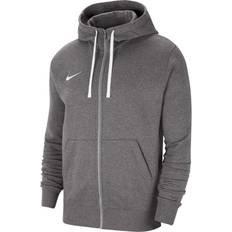 Nike Youth Park 20 Full Zip Fleeced Hoodie - Charcoal Heather/White (CW6891-071)