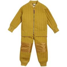 Gul Vintersæt En Fant Thermal Set Solid - Dried Tobacco (240034)