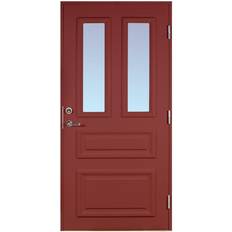 Scandidoor Exklusiv Ytterdörr Frostat glas S 4050-Y90R, S 0502-Y H (90x200cm)