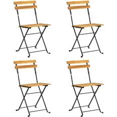 vidaXL 313161 4-pack Garden Dining Chair