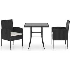 vidaXL 3059410 Ensemble repas de patio, 1 Table incluse 2 Chaises