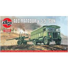 Scale Models & Model Kits Airfix AEC Matador & 5.5" Gun