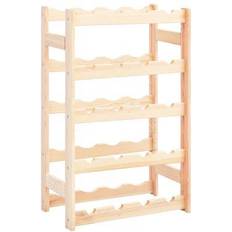 Natural Wine Racks vidaXL - Wine Rack 43x70cm