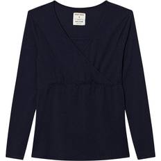 Graviditet & Amning Mom2moM Glow Maternity Top Navy