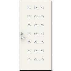 Swedoor Domino Ytterdør Klarglass S 0500-N V (90x210cm)