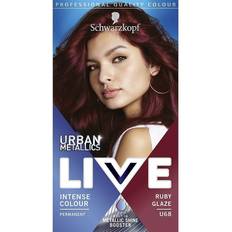 Schwarzkopf Hair Dyes & Colour Treatments Schwarzkopf Live Urban Metallics U68 Ruby Glaze