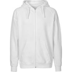 Neutral O63301 Zip Hoodie - White