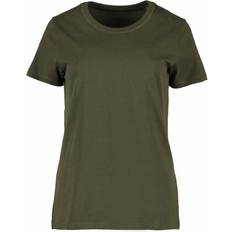 ID Organic O-neck Ladies Tee - Olive