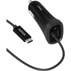 Usb c car charger Kanex USB-C Car Charger 1.2M with 1 USB Port