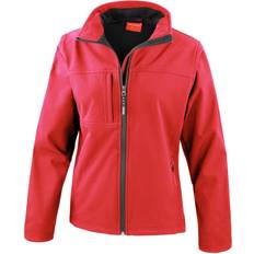 Result Chaqueta Softshell Premium de 3 Cap - Negro/Azul/Rojo