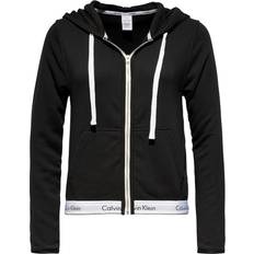 Slim Jumpers Calvin Klein Modern Cotton Lounge Zip Up Hoodie - Black