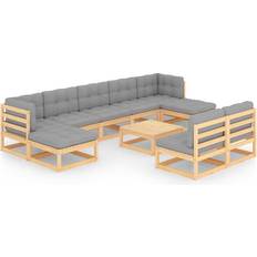 vidaXL 3077139 Loungesæt, 1 borde inkl. 7 sofaer