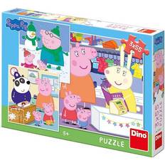 Puzzles Peppa Pig Gurli Gris 3x55 Pieces