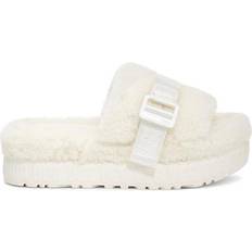 Sheepskin Slides UGG Fluffita - White