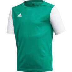 adidas Camiseta Estro 19 Manga Corta Verde Blanco Infantil - Green