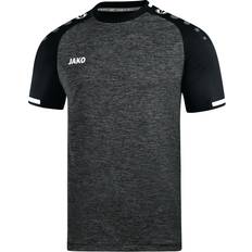 JAKO Prestige Short Sleeve Jersey Men - Black Melange/White