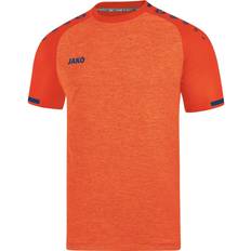 JAKO Prestige Short Sleeve Jersey Men - Flame Melange/Navy