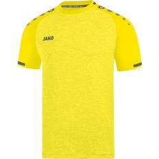 JAKO Prestige Short Sleeve Jersey Men - Light Citro Melange/Anthracite