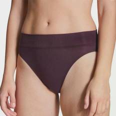 Calida Elastic High Waist Brief - Dark Violet