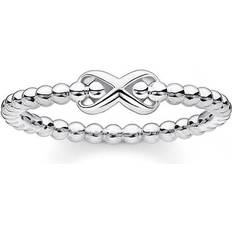 Silver Rings Thomas Sabo Dots with Infinity Ring - Silver