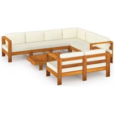 Utemöbler vidaXL 3057939 Loungeset, 1 Bord inkl. 7 Soffor