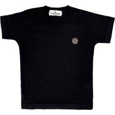 Stone Island Overdele Børnetøj Stone Island Junior Boys Crew T-shirt - Black (V0029)