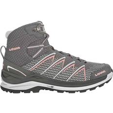 Schnellschnürung Trekkingschuhe Lowa Ferrox Pro GTX Mid W - Graphite/Salmon