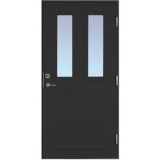 Scandidoor Exklusiv Ytterdörr Frostat glas S 9000-N H (90x210cm)