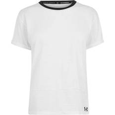 Vaatteet Under Armour Charged Cotton SS T-paita - White