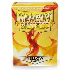 Dragon shield sleeves Dragon Shield Matte Yellow 100 Standard Sleeves