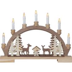 Battery Powered Candle Bridges Star Trading Fauna Nature Candle Bridge 45cm