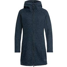 Damen - Wolle Oberbekleidung Vaude Women's Tinshan Coat III - Dark Sea