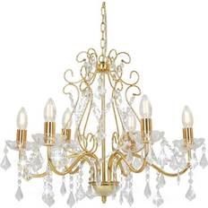 Crystal Chandelier Pendant Lamps vidaXL 281603 Pendant Lamp 60cm