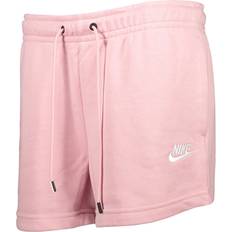 Nike Sportswear Essential French Terry Shorts - Pink Glaze/White