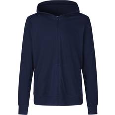 Neutral O62301 Jersey Zip Hoodie Unisex - Navy