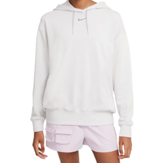 Nike Women Sportswear Collection Essentials Fleece Hoodie - Platinum Tint/White