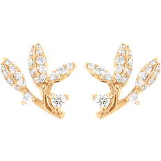 Ole Lynggaard Winter Frost Earrings - Gold/Diamonds