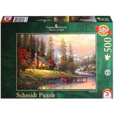 Jigsaw Puzzles Schmidt Spiele House in the Mountains 500 Pieces