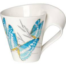 Blau Kupfer Villeroy & Boch NewWave Caffè Orange Washed Sulphur Becher 30cl