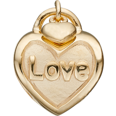 Love Lock Charm - Gold