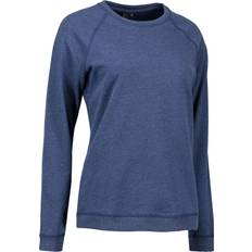 ID Core O-Neck Ladies Sweatshirt - Blue Melange