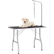 vidaXL Hondentrimtafel Verstelbaar met 1 Lus
