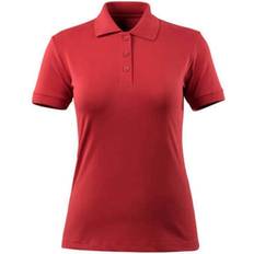 Dame - Elastan / Lycra / Spandex Pikéskjorter Mascot Crossover Grasse Polo Shirt - Red