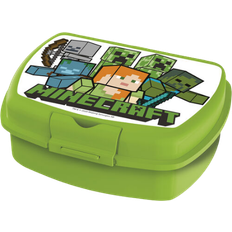 Minecraft Creeper Alex Steve Skeleton Lunch Box