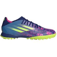 adidas X Speedflow Messi.3 Turf - Victory Blue/Shock Pink/Solar Yellow