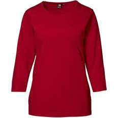 ID Pro Wear 3/4 Sleeves Ladies T-shirt - Red